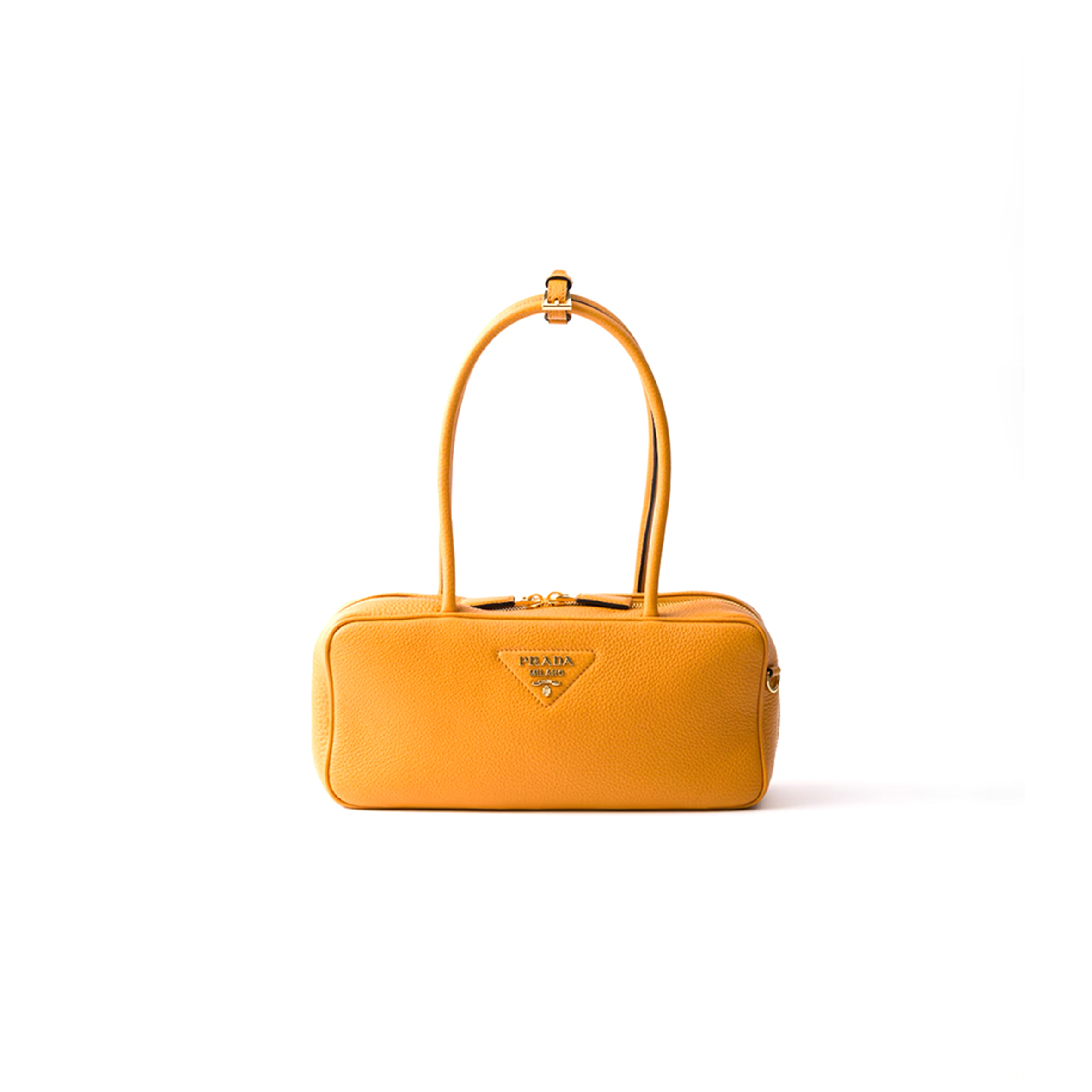 Pra*a medium leather top-handle bag 1bb126 (28*13*8cm)